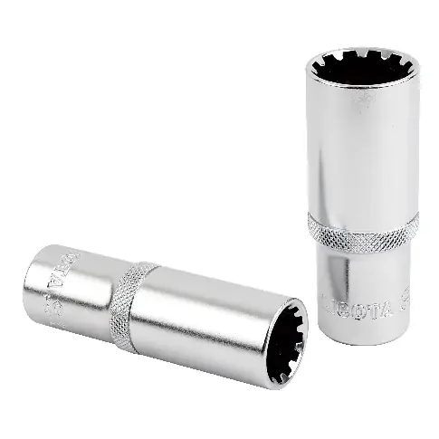 1/2 Zoll Nuss lang, SW17, GearLock Stecknuss Neuheit